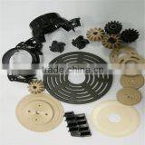 PEEK, PPS, POM,HDPE, Grilamid Injection Parts or Machined Parts thumbnail-1