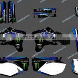 DST0207 New Style TEAM GRAPHICS & BACKGROUNDS DECALS STICKERS Kits Fit for YAMAHA YZ250F YZ450F YZF250 YZF450 2003-2005 thumbnail-1