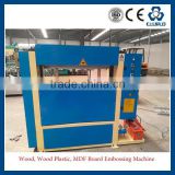 CE STANDARD GOOD PERFORMANCE WPC BOARD EMBOSSING MACHINE