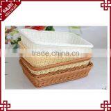 Good Quality Factory Direct Cheap Price Woven Rattan Food and Fruit Basket Stand