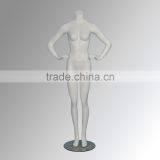 Fashion Dress Display Fiberglass Female Headless Mannequin