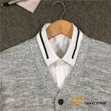2016 Fashion Two Colour Design Men Cardigan Sweater thumbnail-5