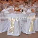 Wholesale Satin Chair Sash / Satin Chair Cover Sashes For Wedding and Banquet