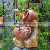 Broken Pot Tabletop Water Fountain thumbnail-1