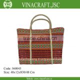 Lady seagrass shopping bag