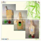 Wholesale Cheap Hanging Hole Large Pine Bird Cages thumbnail-1