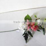 China Beautiful Twedding Table Centerpieces Silk Flowers Wholesale Artificial Flower Stick Wholesale thumbnail-1