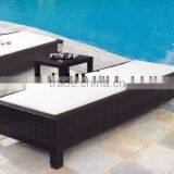 Large Bunk Rattan Garden Bed thumbnail-2