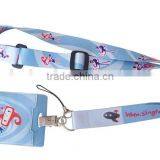 Custom printed polyester lanyards, satin ribbon lanyards, printed lanyards