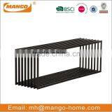 Classical Black Metal Firewood Rack thumbnail-6