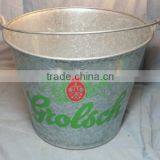 Newest Metal Beer Bucket Ice Barrel Decoration Pail With Attractive Printing thumbnail-3