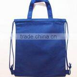 China Suppliers Customized Logo Handmade Foldable Felt Non Woven Drawstring Bag Shoe Bag Women Bag thumbnail-4