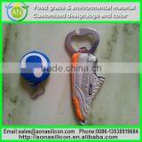 Dongguan Factory Hot Sell Promotional Silicon Keychain for 2015 thumbnail-1