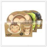 3pcs Ceramic-like White&black Stripe Line Design Wholesale Dinner Table Set thumbnail-5