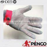 security protected work Butcher kitchen cooker cut resistant safety glove industrial stainless steel gloves