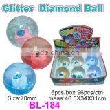 Promotional Glitter LED Flash Eyeballs/Hi Glitter Bounce Ball thumbnail-2