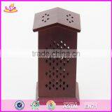 2017 New Design Flat Roof Wooden Incense Burner for Sale W02A259 thumbnail-6