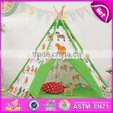 Portable Kids Playhouse Cotton Girls Play Tent Best Sale Indoor Pink Girls Play Tent W08L007 thumbnail-6