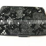 Flocking Leather & Aluminium Business Credit Card Holder RFID Wallets thumbnail-4