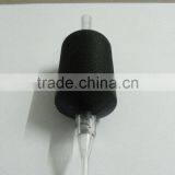 20PCS Prime Tattoo Tube - 1" Black Sterile Disposable Tattoo Grips With Clear Tip thumbnail-1