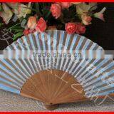2014 Promotional Cloth Bamboo Folding Fan thumbnail-2