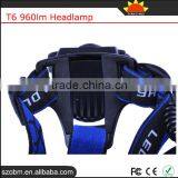 T6 960lm 3 Mode Powerful Led Headlamp Wholesale Rechargable Head Flashlight thumbnail-4