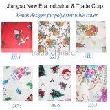 Printed Polyester Table Cloth With Christmas Design thumbnail-3
