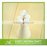 Natural Ceramic Air Freshener With Rattan Sticks thumbnail-2