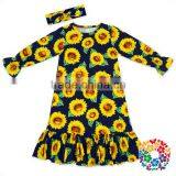 Fire Balloon Styles Long One Piece Shirt Dress Girl Daily Wear Dress Birthday Dress 1 Year Old Girl thumbnail-2