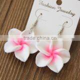 Hot Sell Hawaiian Plumeria Flower Earring Designs for Women thumbnail-2