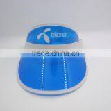 New Arrival Wholesale Plastic Long Brim Sun Visor Cap Transparent thumbnail-2