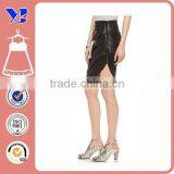 Latex Short Pleated Black Half Pleated Fetish Leather Skirt thumbnail-4