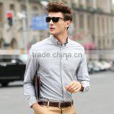 2016 Autumn Fashion Shirt for Men European Dress Shirts Dress Shirts Men thumbnail-3