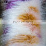 100% Acrylic Smooth Wholesale Artificial Colorful Faux Fur Fabric thumbnail-2