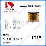 Wholesale Wedding Crystal Flat Back Mirror Glass Beads for Jewelry Decoration