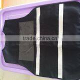 hi Vis Vest Reflective Black Mesh Vest thumbnail-3