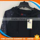 Men Star Print Cheap Cotton Bulk Fleece Hoodies thumbnail-3