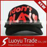Black And Red Baseball Cap With Good Quality