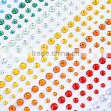 Custom Popular Wholesale Self Adhesive Crystal Sticker Sheet for Car thumbnail-4