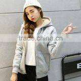 Professional Factory High Quality Cheap New Product Custom Pullover Women Zipper Hoodies thumbnail-2