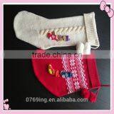 New Style Handmade Knit Christmas Stockings,Cheap Christmas Stocking thumbnail-1
