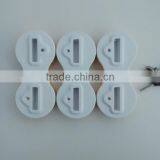 Fin Plugs White 5 Degree Surf Board Fin Box FCS Plugs Surf With Fin Key thumbnail-2