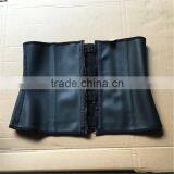 Latex Waist Trainer Zipper Up Waist Trainer Corset Rubber Cincher Silmming Workout Postpartum Waist Body Shaper thumbnail-2