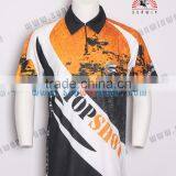 Sublimated Design Your Own Dart Shirt Printing Dri Fit Dart Top Wear thumbnail-2