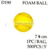 SOFT FOAM BALL FOR KID / COLORED FOAM BALL thumbnail-3