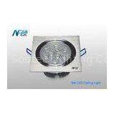 Square 9watt LED Indoor Ceiling Lights For Schools / Supermarket