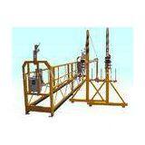 Steel / Aluminum Alloy Adjustable Powered Rope Suspended Window Cleaning Platform Cradle