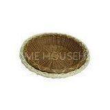 Oil-Resistance Poly Rattan Oval Bread Basket Hand Made For KTV thumbnail-1
