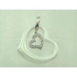 Ceramic Silver Pendent thumbnail-1