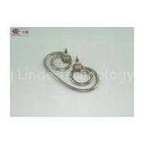 Small Brass Flange Nickel Plated Industrial Electric Copper Heating Element For Gas , 4KW / 230V